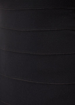 Asymmetric Dress in Black